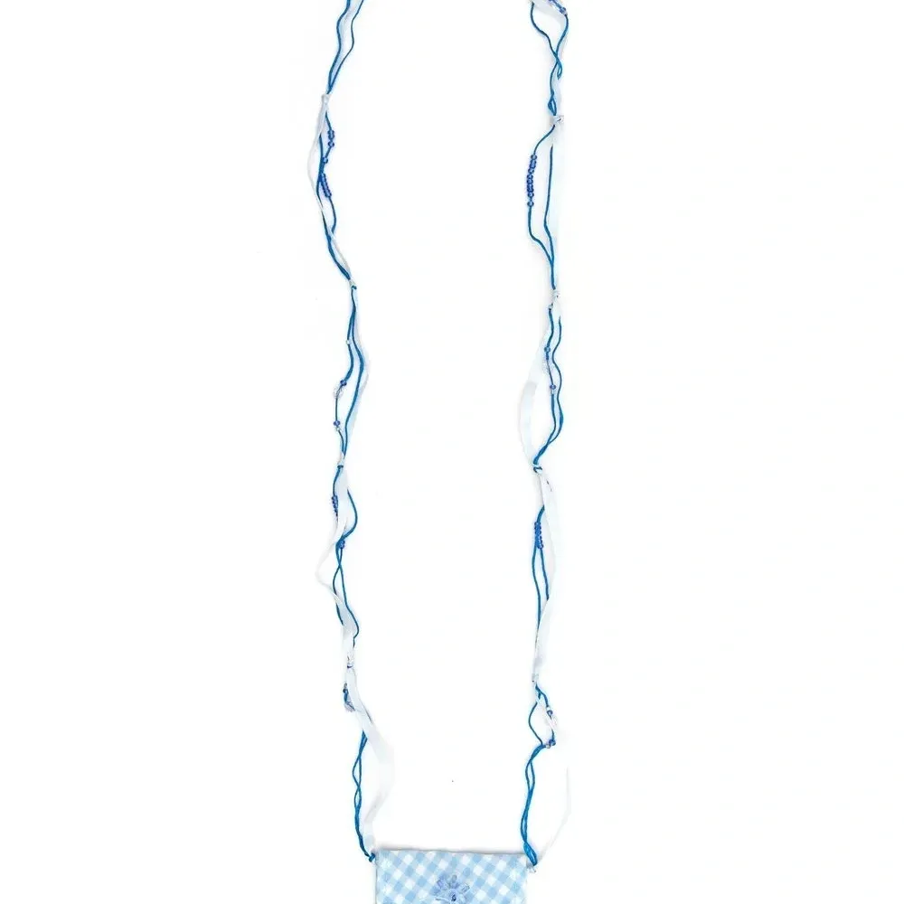 Колье с бисером