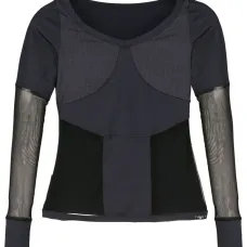 Полупрозрачная футболка