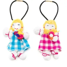 Резинка для волос с аппликацией