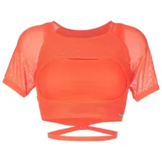 Укороченная спортивная футболка Укороченная спортивная футболка