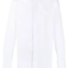 Поплиновая рубашка с длинными рукавами