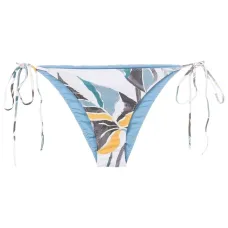 Плавки бикини с завязками и принтом
