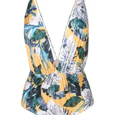 Купальник Clavert с цветочным принтом