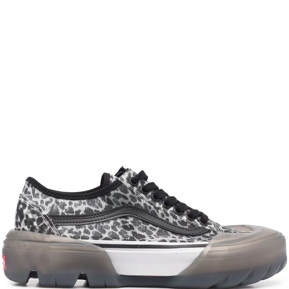 Кеды Old Skool с леопардовым принтом