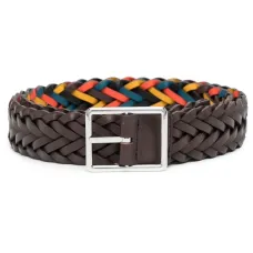 Двусторонний плетеный ремень