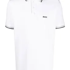 Рубашка поло с вышитым логотипом