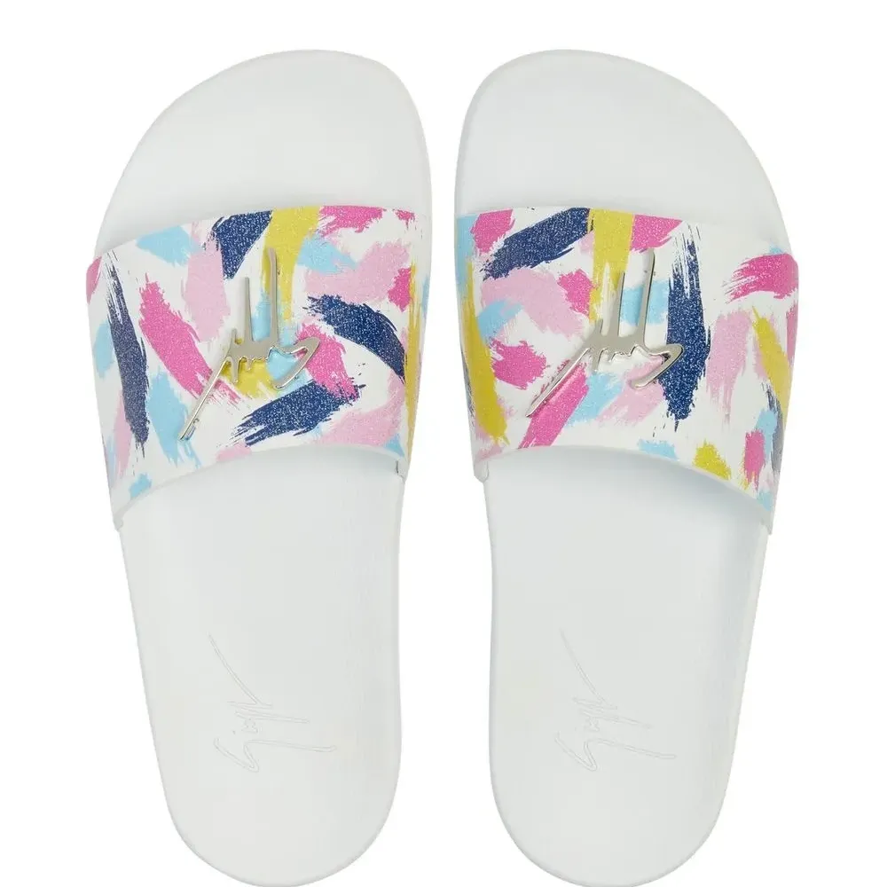 Шлепанцы Brett с принтом