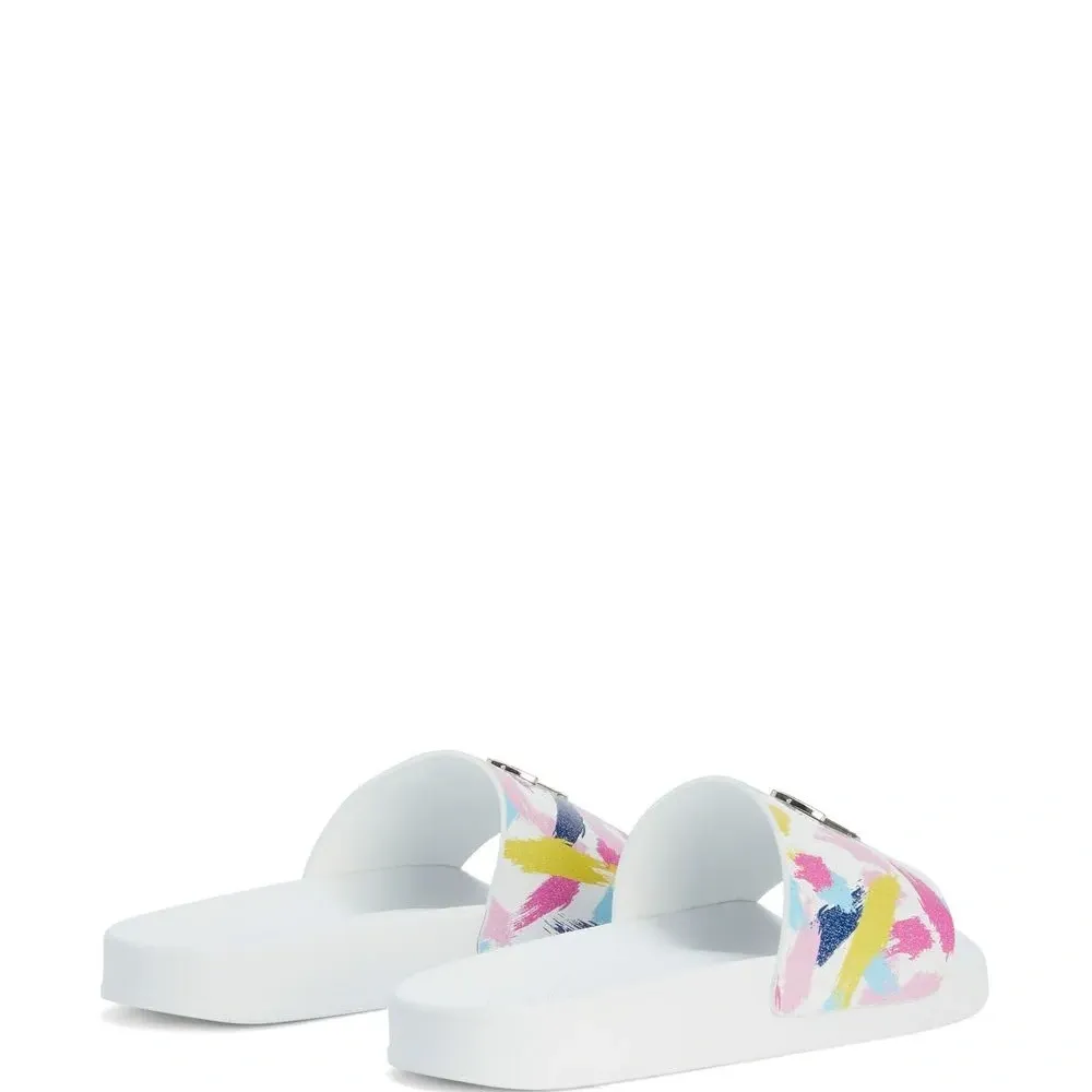 Шлепанцы Brett с принтом