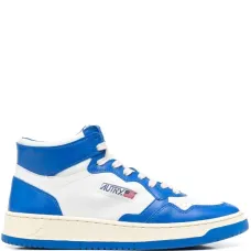 Высокие кроссовки с контрастными вставками Высокие кроссовки с контрастными вставками