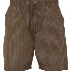 Клетчатые шорты с кулиской