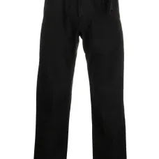 Прямые брюки с поясом