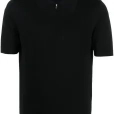 Рубашка поло с воротником на молнии