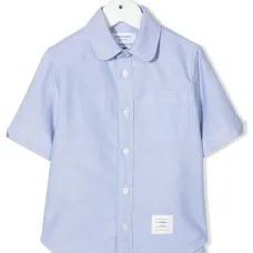 Рубашка с нашивкой-логотипом