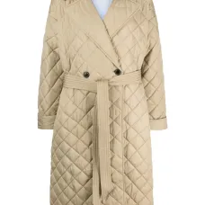 Стеганое пальто Sorona с поясом