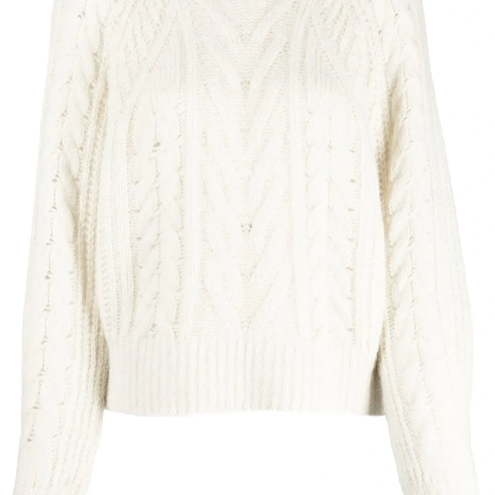 Джемпер фактурной вязки