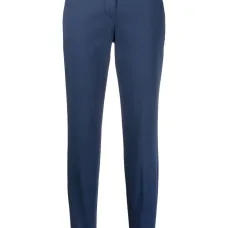 Укороченные брюки с нашивкой-логотипом