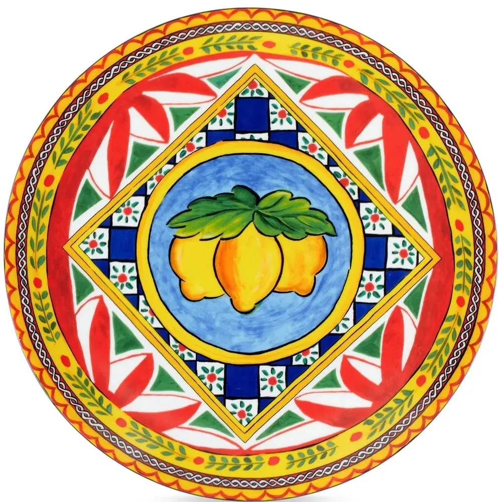 Фарфоровая тарелка Carretto Siciliano