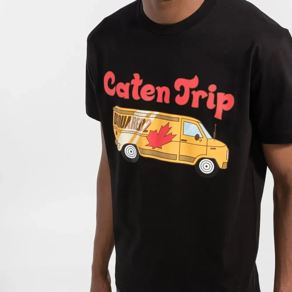 Футболка с принтом Caten Trip