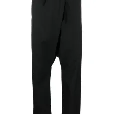 Брюки с низким шаговым швом и кулиской