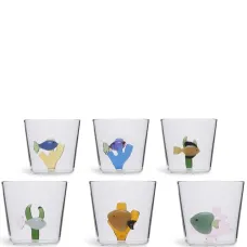 Набор Marine Garden из шести стаканов Набор Marine Garden из шести стаканов