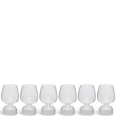 Набор Tutu из шести бокалов для красного вина Набор Tutu из шести бокалов для красного вина