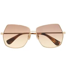 Массивные солнцезащитные очки с градиентными линзами