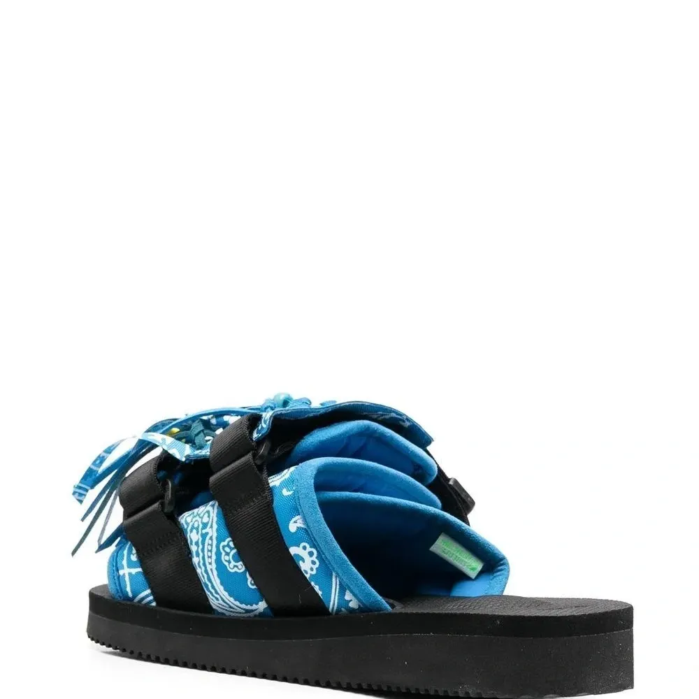 Сандалии с бахромой из коллаборации с Suicoke