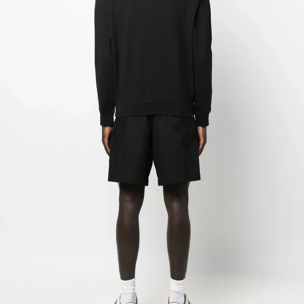 Толстовка с высоким воротником и капюшоном