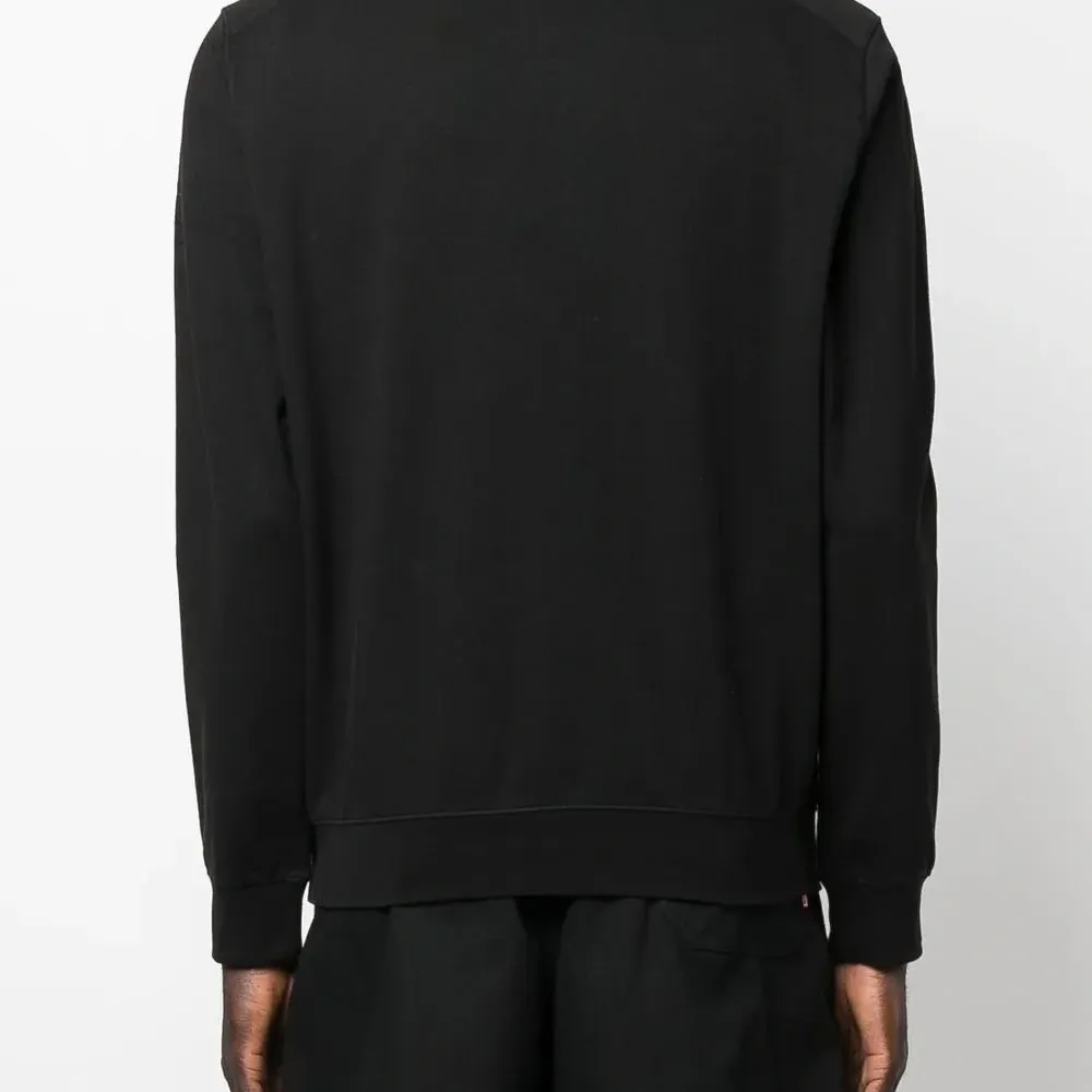 Толстовка с высоким воротником и капюшоном