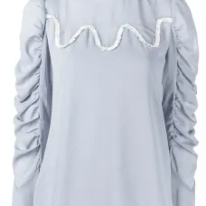 топ с кружевом и сборками топ с кружевом и сборками