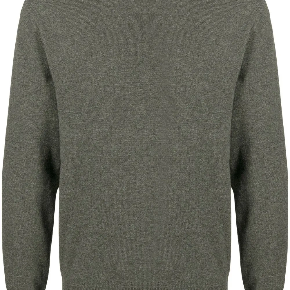 Джемпер из органического кашемира с круглым вырезом