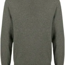 Джемпер из органического кашемира с круглым вырезом