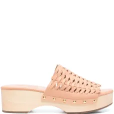 Клоги с плетением