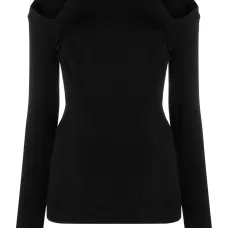 Джемпер с вырезами