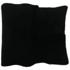 Шарф с вышитым логотипом