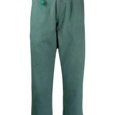 Брюки прямого кроя с подворотами Брюки прямого кроя с подворотами