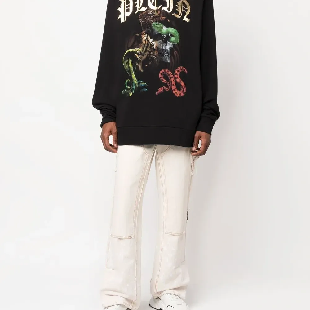 Худи с графичным принтом