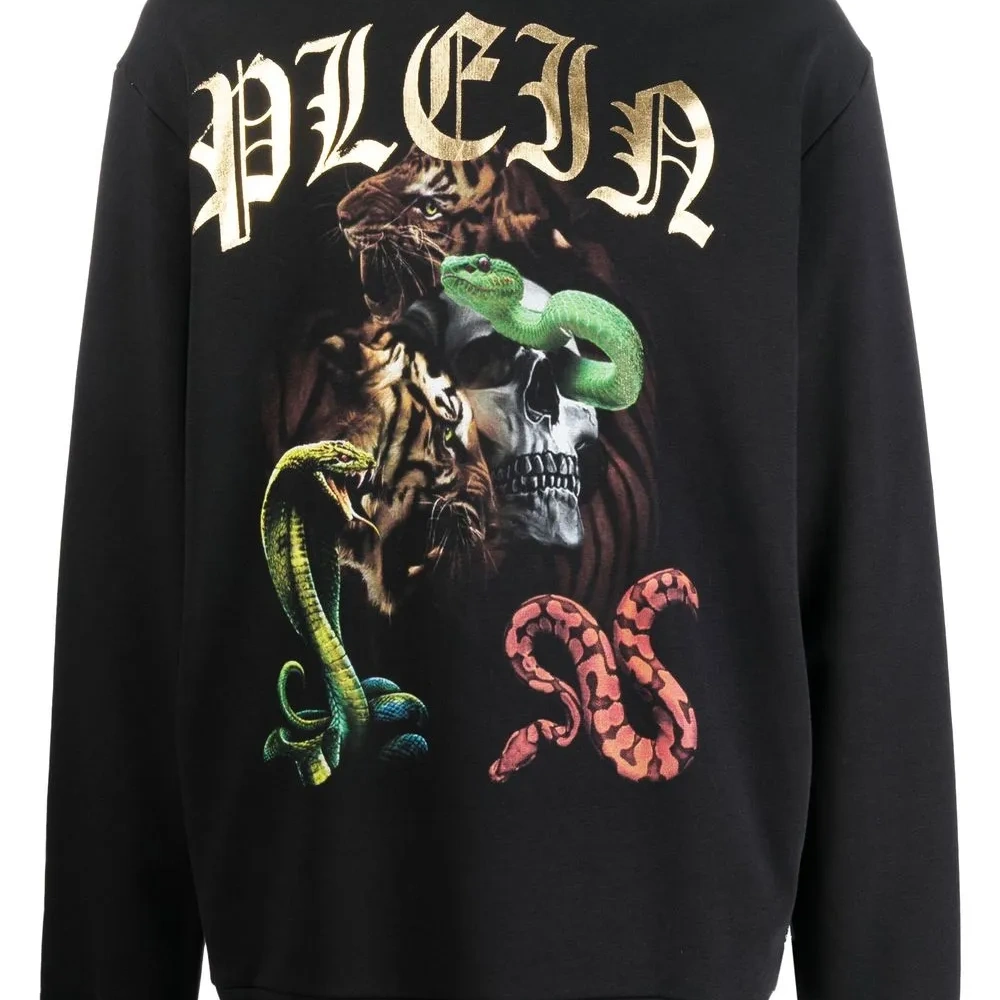 Худи с графичным принтом