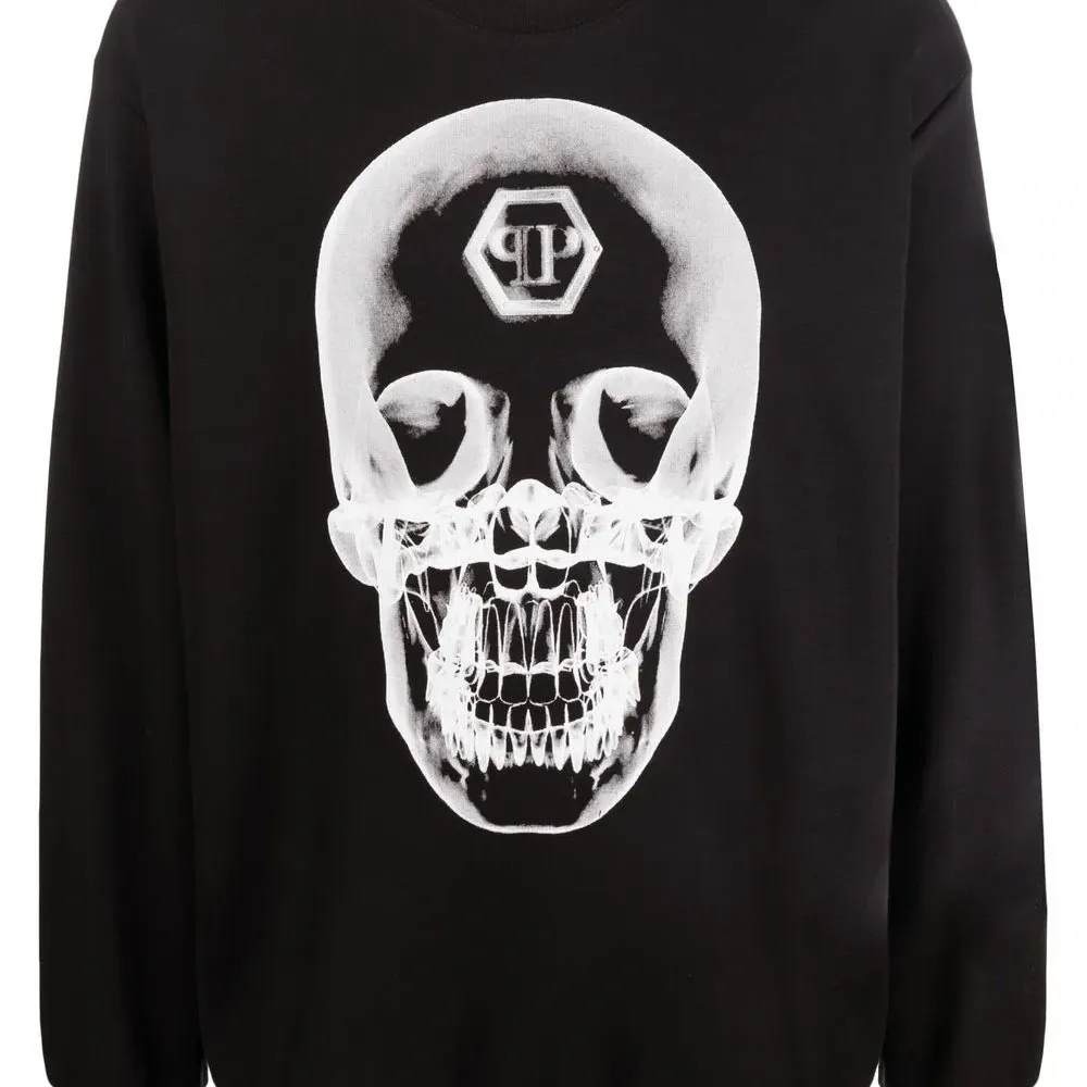 Толстовка с принтом Skull