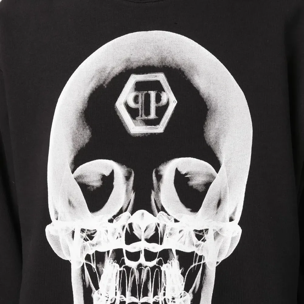 Толстовка с принтом Skull