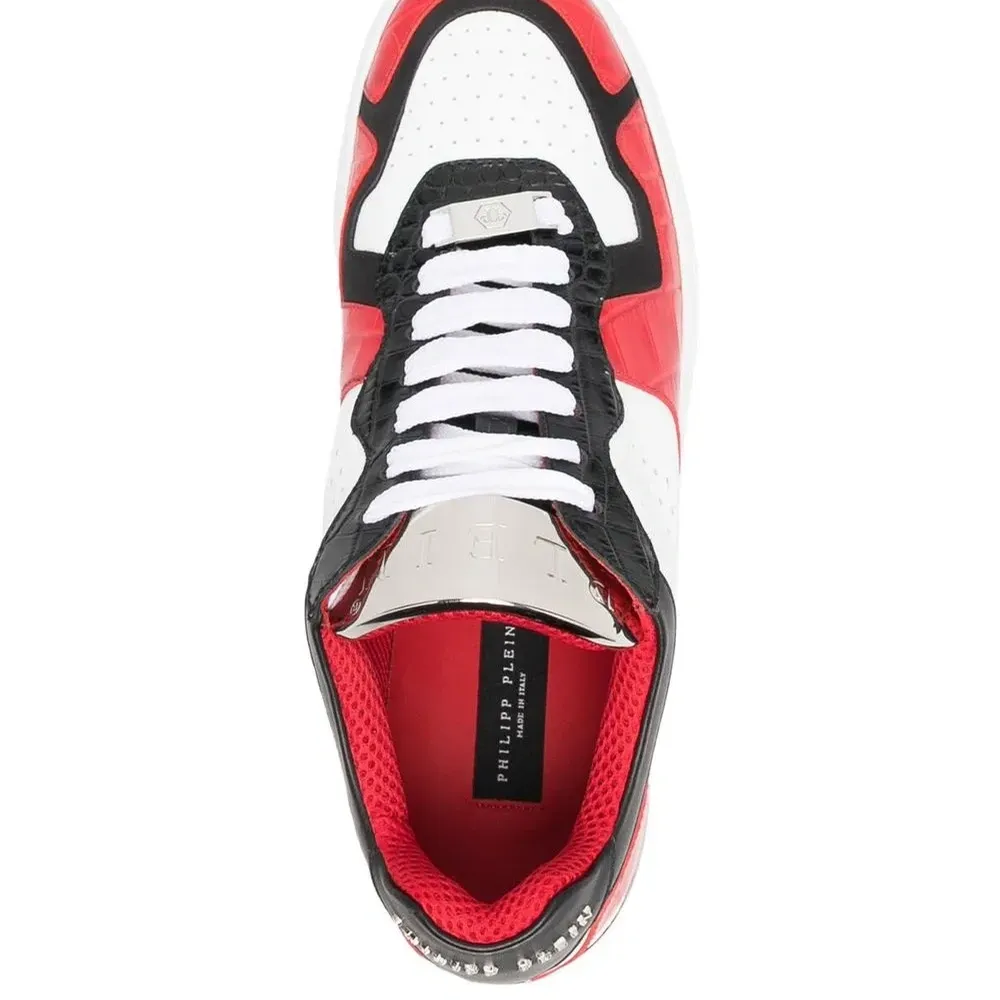 Кеды в стиле колор-блок