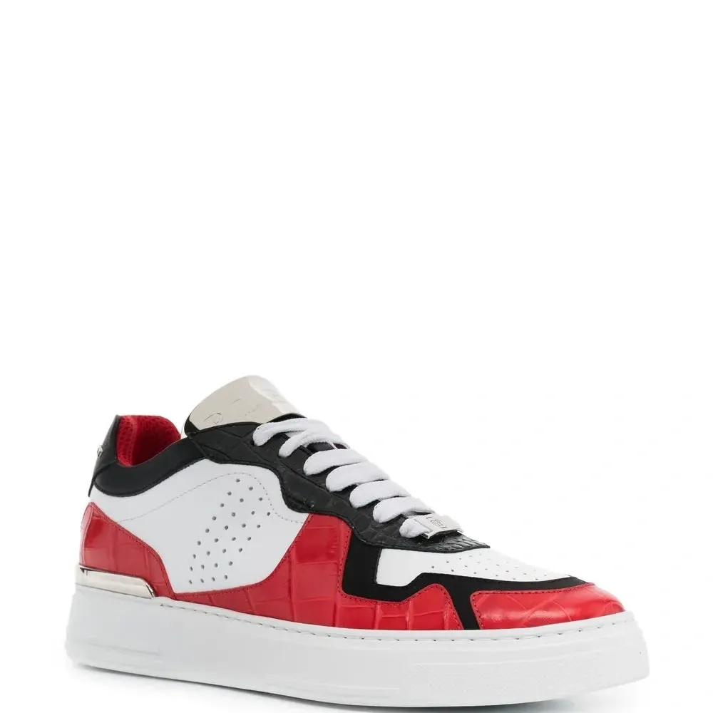 Кеды в стиле колор-блок