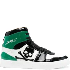 Кроссовки с декором Skull