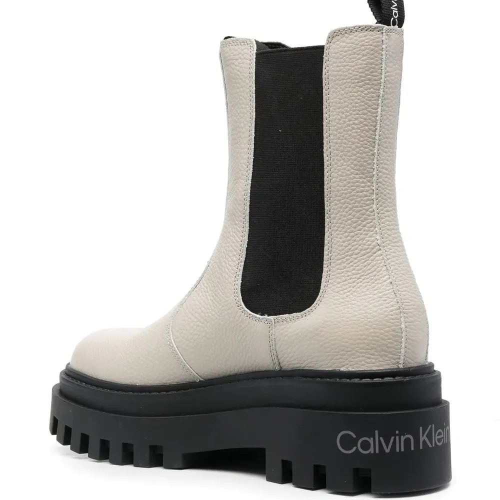 Ботинки челси на платформе