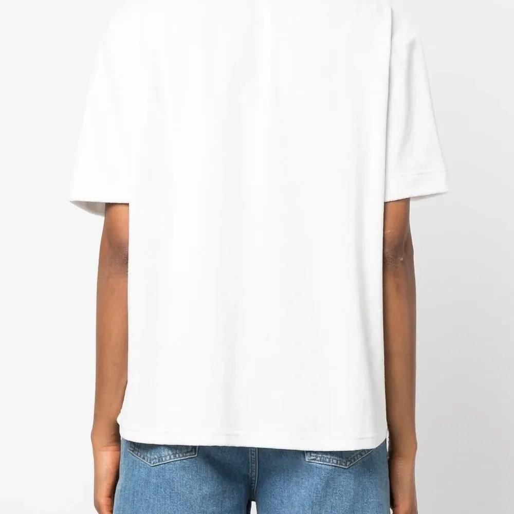 Рубашка с короткими рукавами и вышитым логотипом