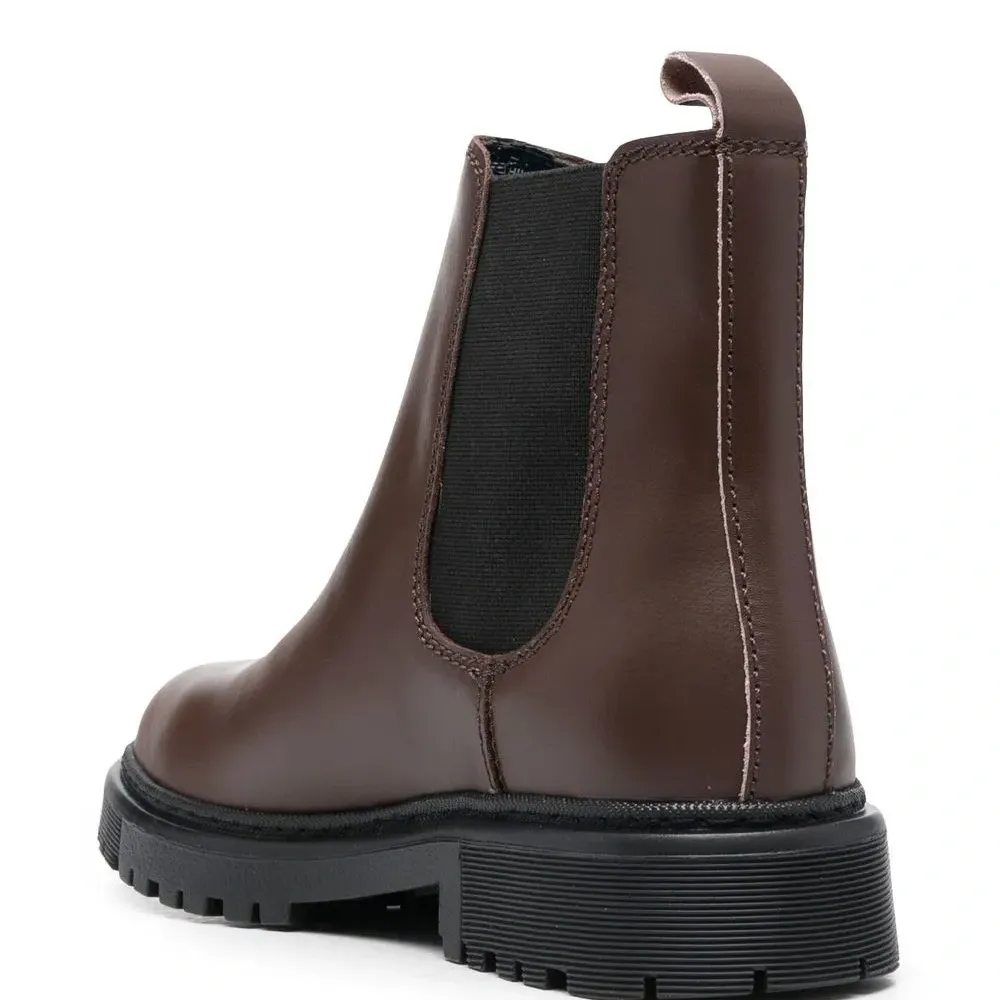 Ботинки с эластичными вставками