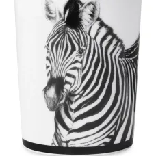 Фарфоровая кружка с зебровым узором