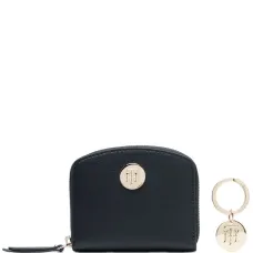 Кошелек на молнии с подвеской