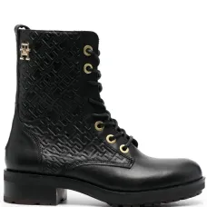 Ботинки с монограммой