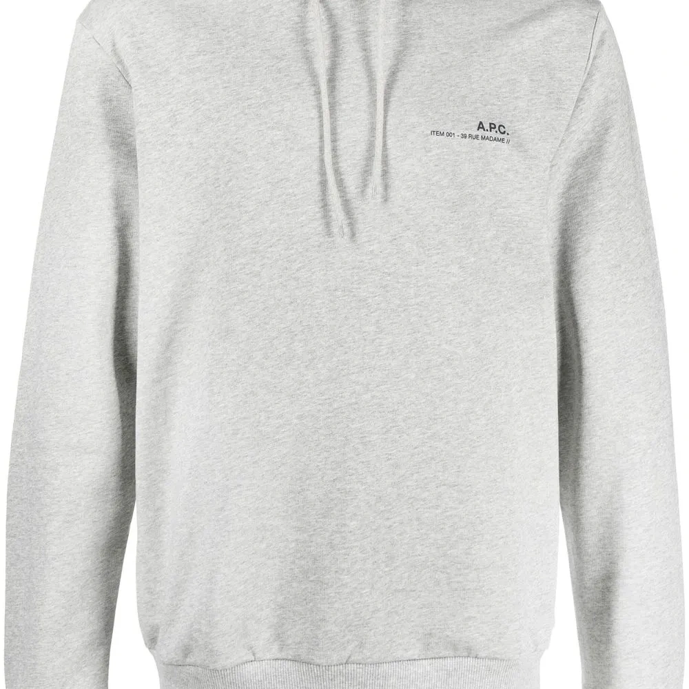 Худи с кулиской и логотипом